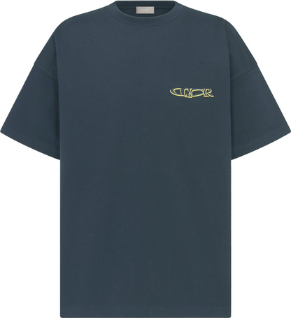T-shirt CD AND LEWIS HAMILTON, coupe oversize Jersey de coton blanc