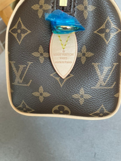 Sac speedy bandoulière intérieur beige 20 facture
