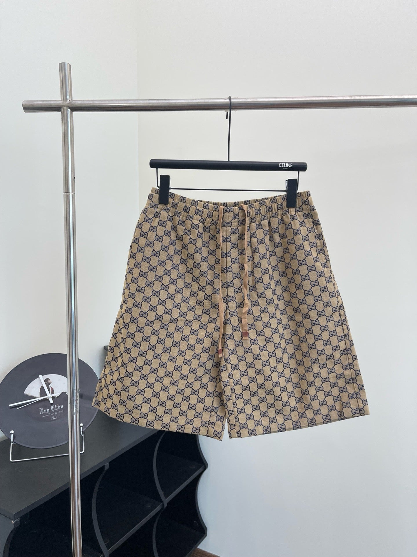 Gg-Shorts braun / blau