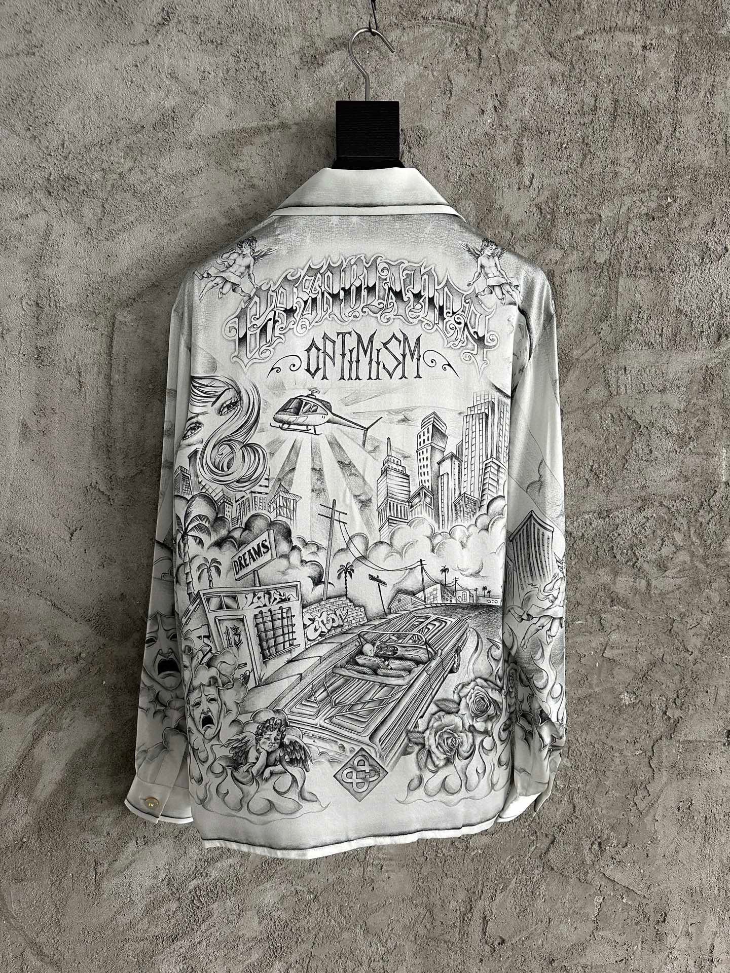 Chemise Casa manches longues tattoo