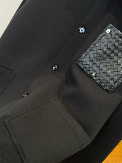 Veste utilitaire en laine et cachemire Loew