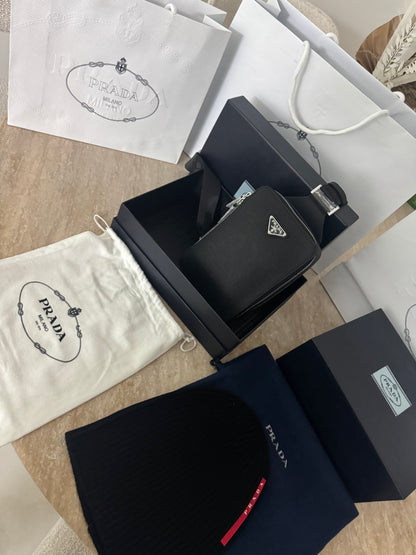 Sacoche Prd Brique Saffiano 10/10 📦🚚⚡️