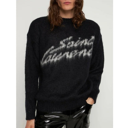 Black YS sweater