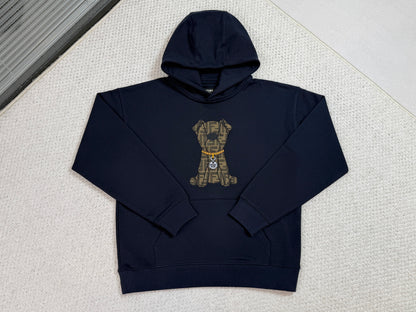 Sweat Cotton bleu  dog FF