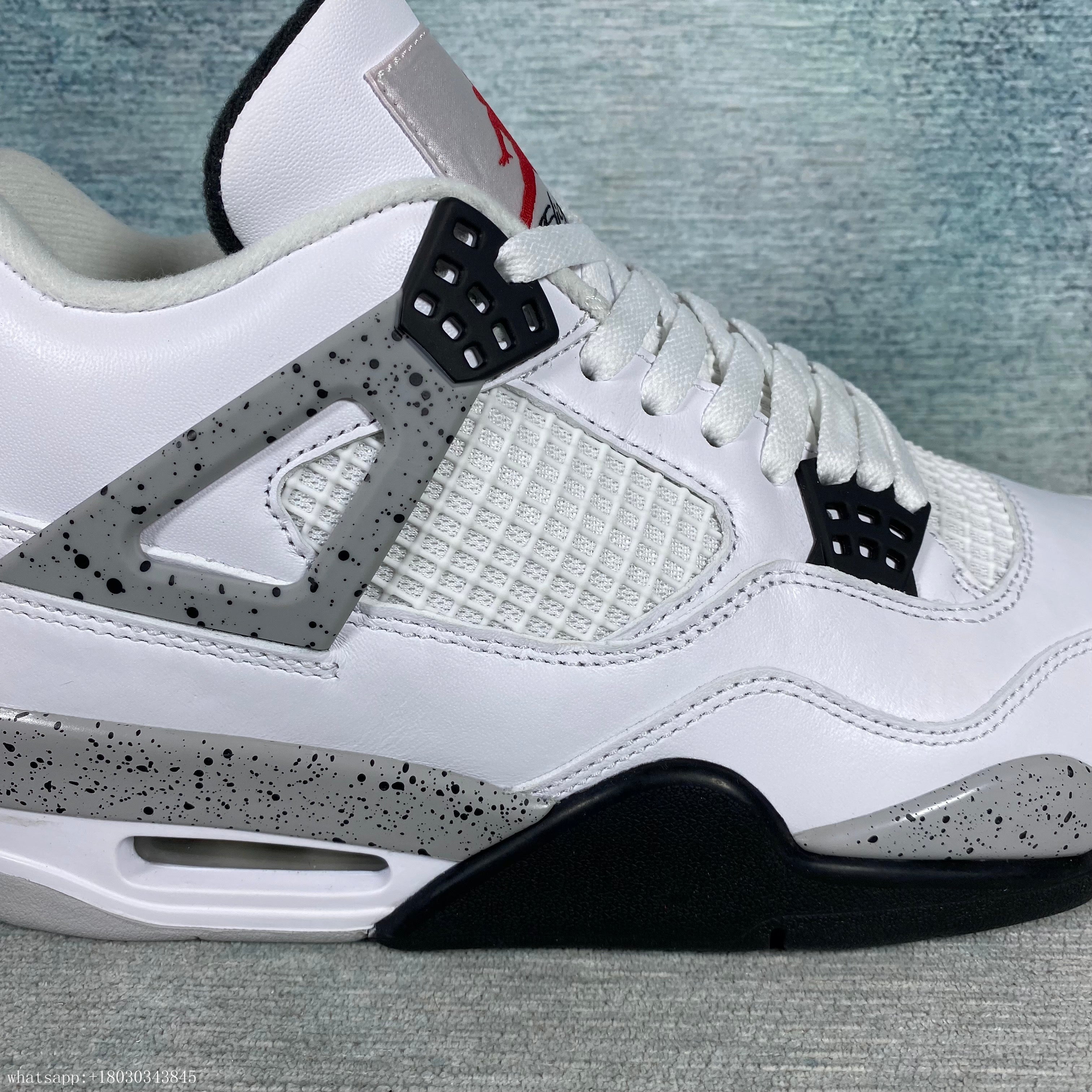 AJ4 Jordan 4 Retro White Cement (2016 1:1 STOCK