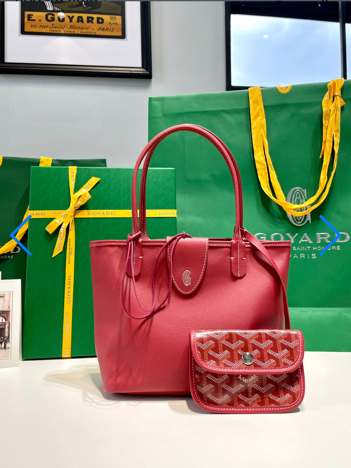 Sac Anjou Mini  red facture