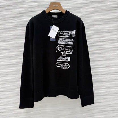 Pull Cd Archives Labels Jersey de laine noire