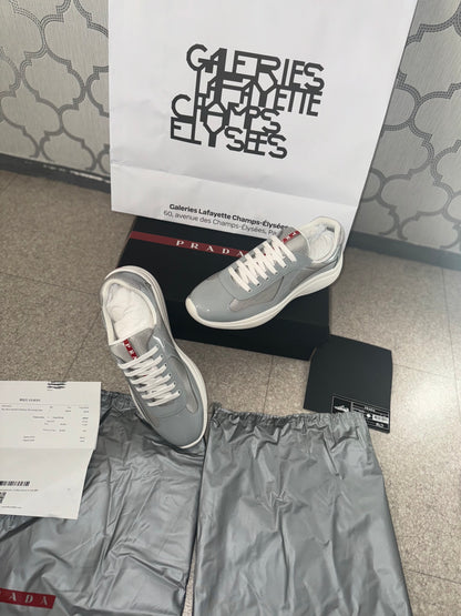 Sneakers Prd America ´ s Cup  tissu bike lisse grey