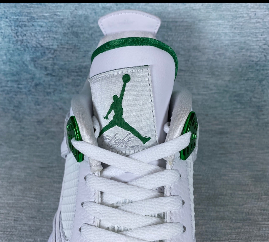 Aj4 Metalic Green 1:1 STOCK X AUTHENTICATION ✔️