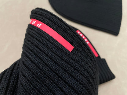 Bonnet Prd noir avec ticket