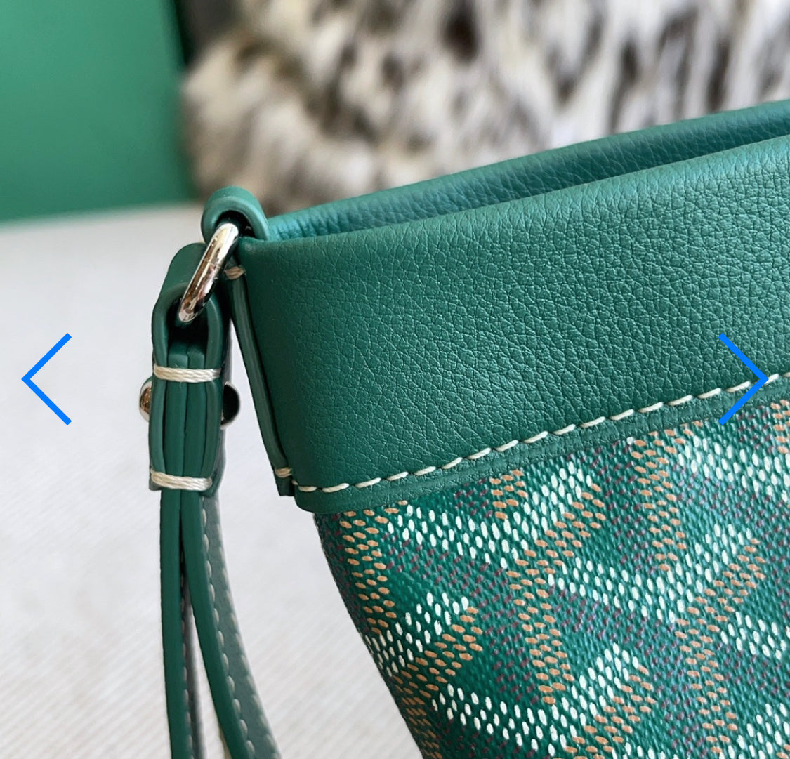 Pochette conti  green facture