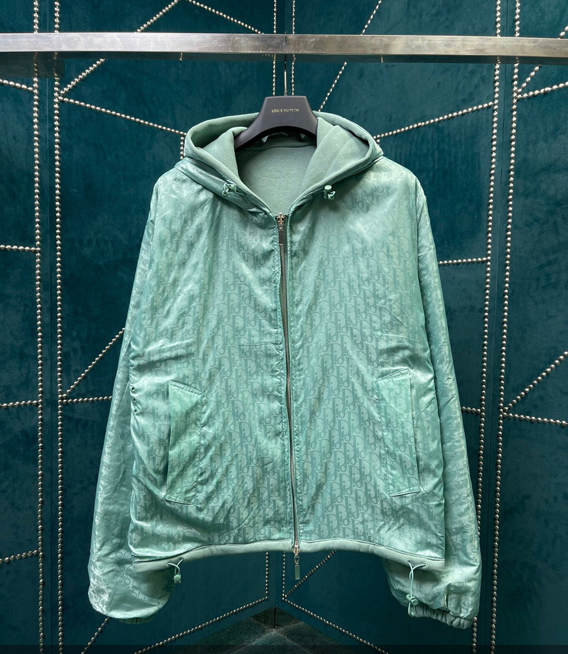 Veste CD  réversible blue facture