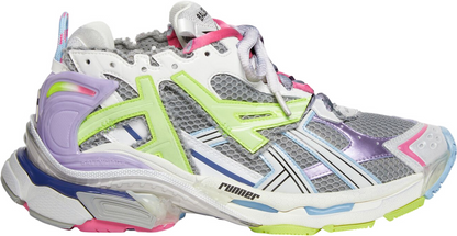 Blncg Runner violet fluo jaune facture