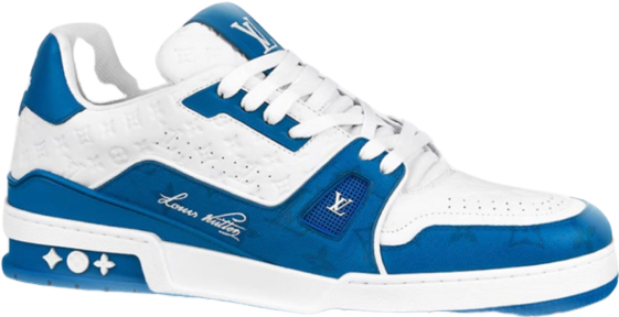 Sneakers Lv trainers bleu facture