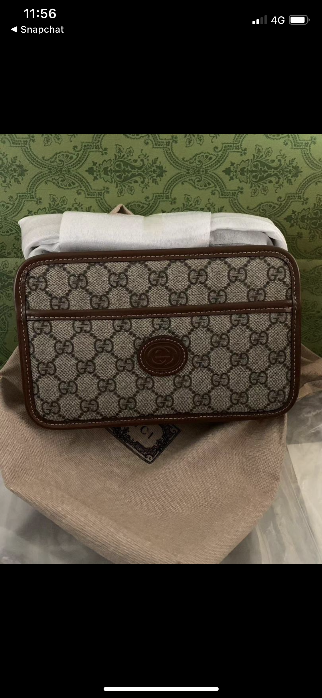 Sacoche Gg mini sac avec gg facture