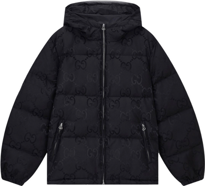 Rechnung für schwarze Daunenjacke GG Jumbo