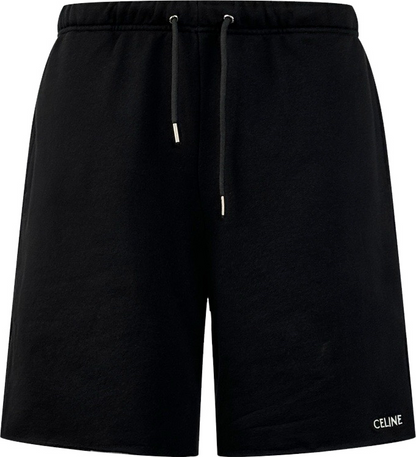 CLN schwarze Baumwollshorts