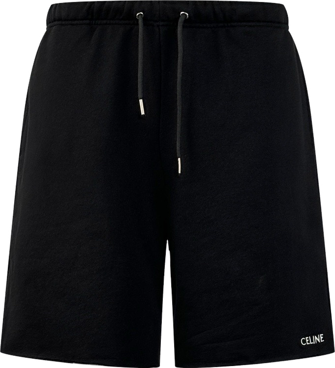 CLN schwarze Baumwollshorts