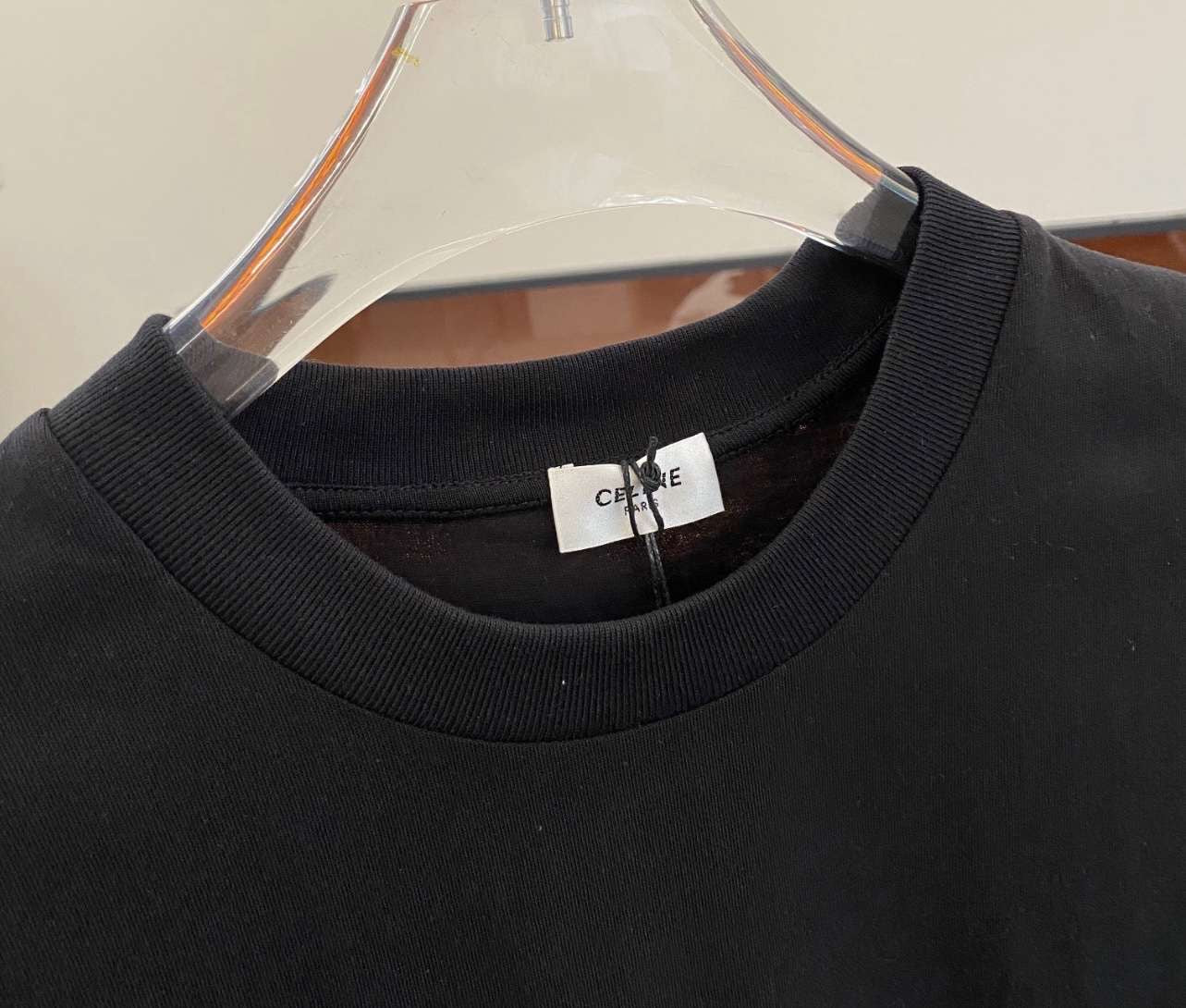 Schwarzes Celine-T-Shirt