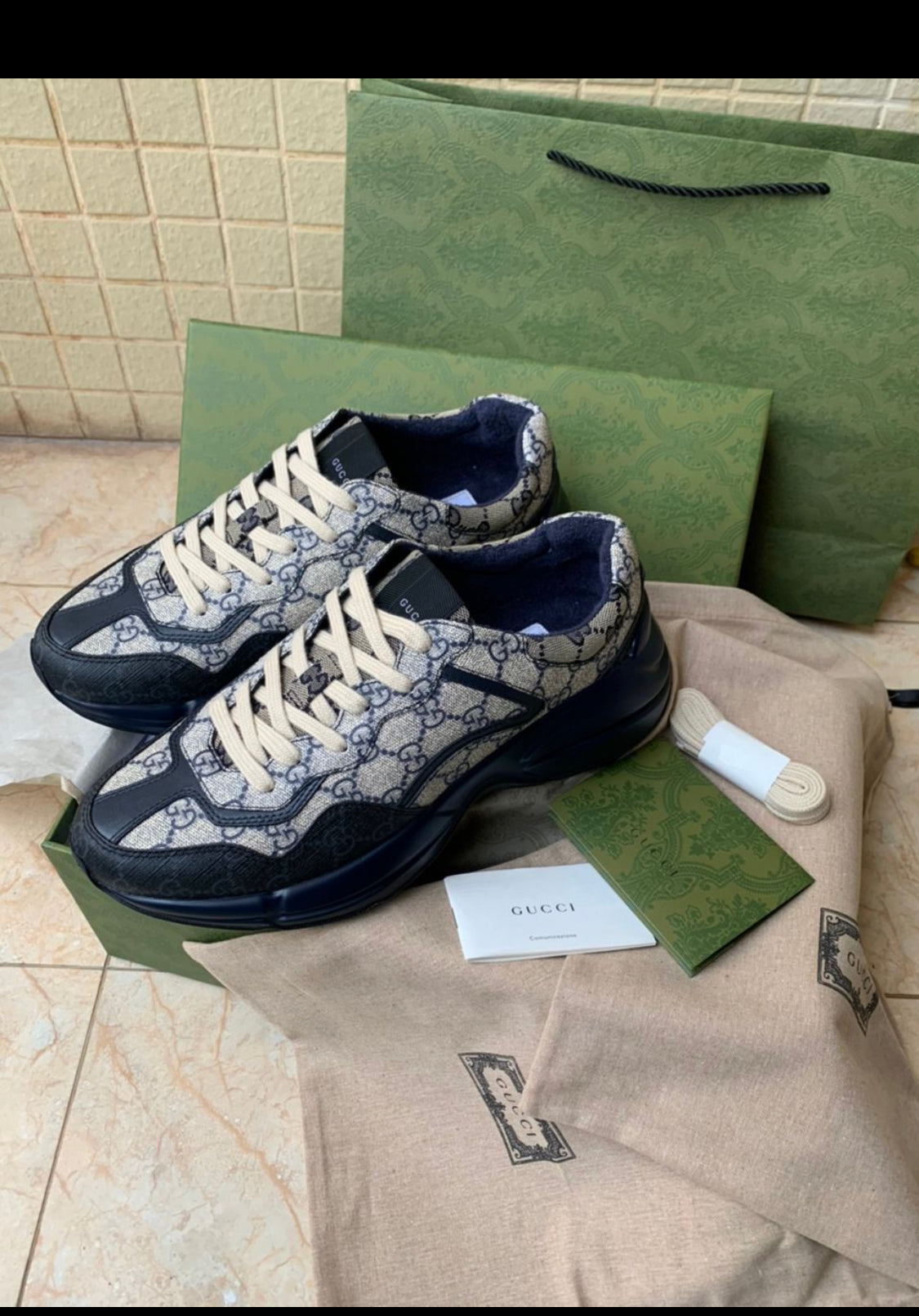Sneakers Gg Rython facture
