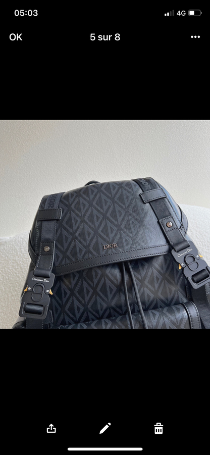 Black CD Backpack invoice