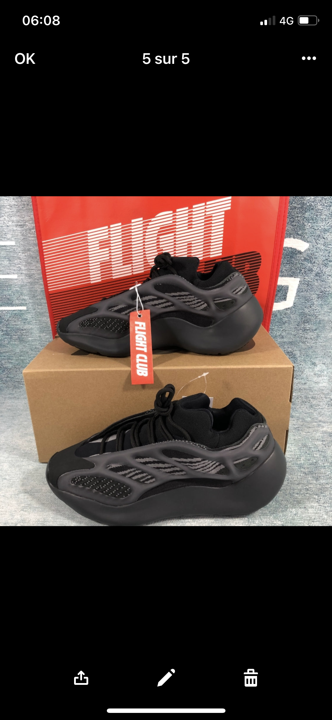 Yz 700 v3 azael black Invoice flight club Authentication ✔️ 1:1