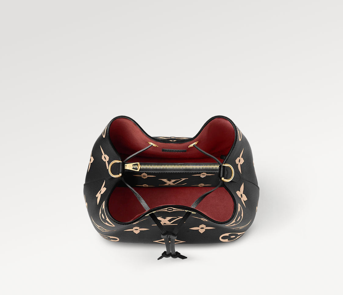 Black neon bag invoice