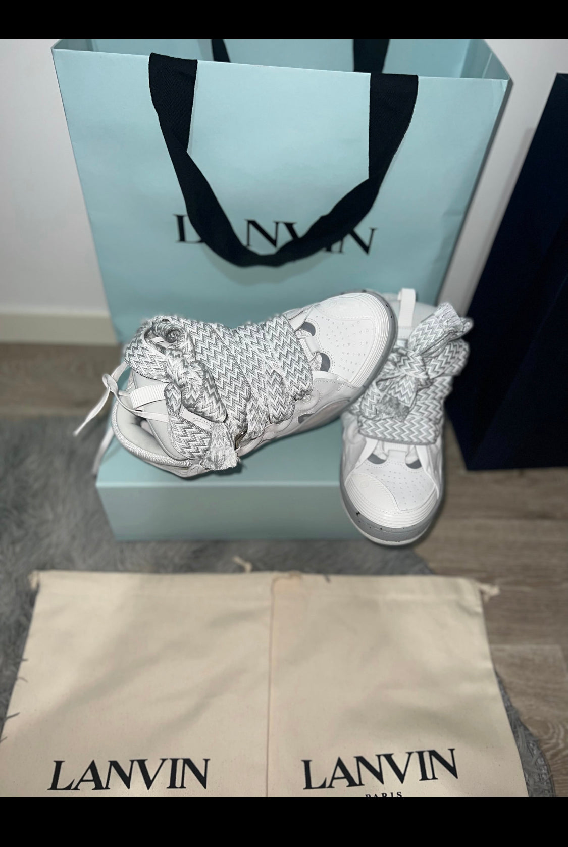 Sneakers Lanvin Grey  facture