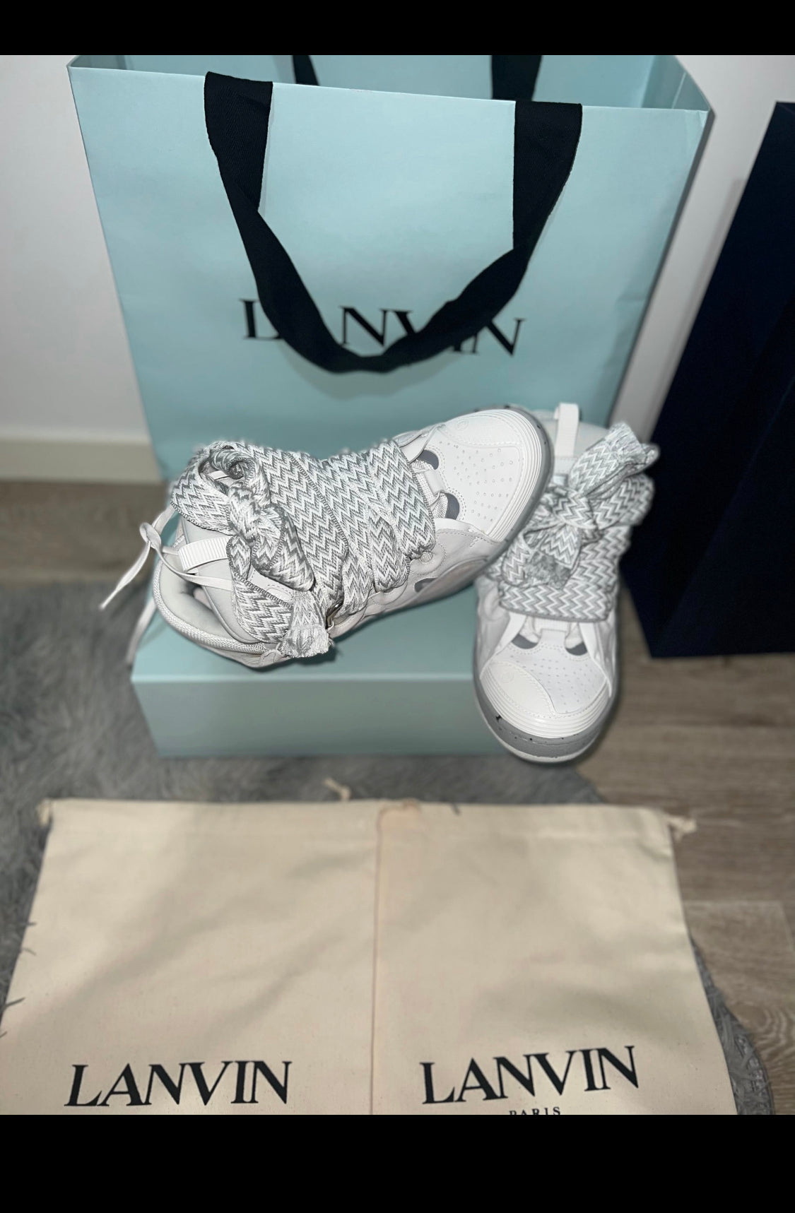 Sneakers Lanvin Grey  facture