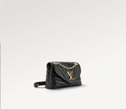 Sac Chain new wave MM Noir facture