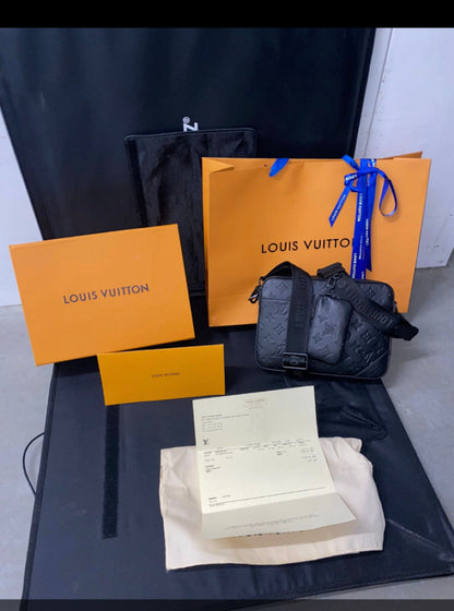 Sac Duo Messenger  facture