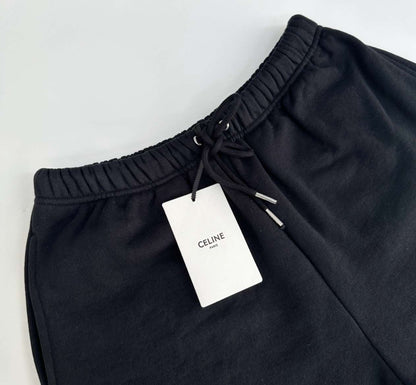 CLN schwarze Baumwollshorts