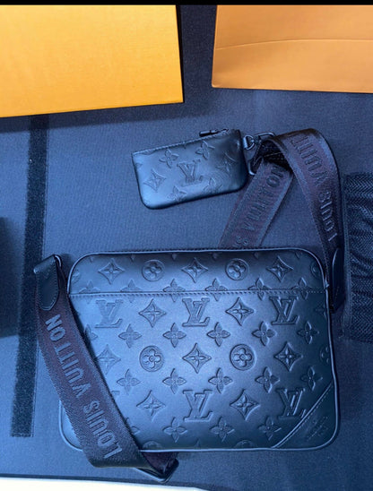 Sac Duo Messenger  facture