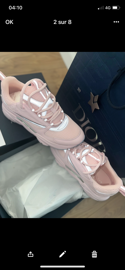 B22 Calf mesh pink 2023 invoice