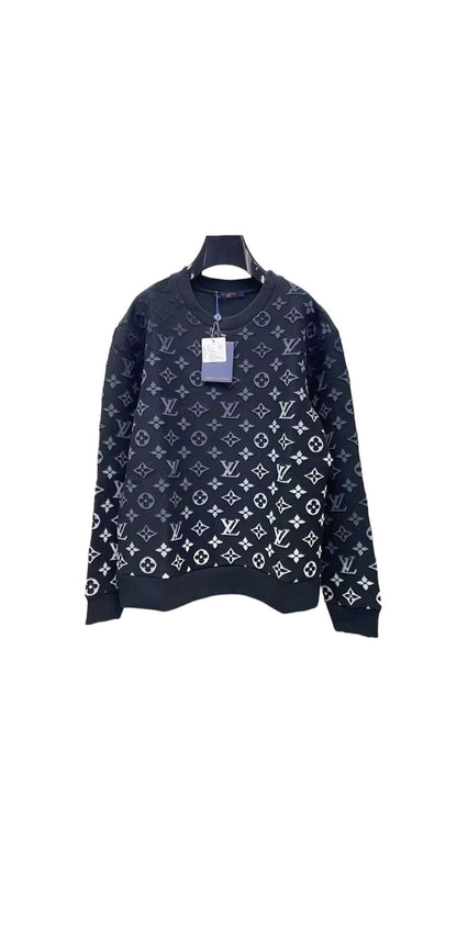 Sweat Lv noir a motif