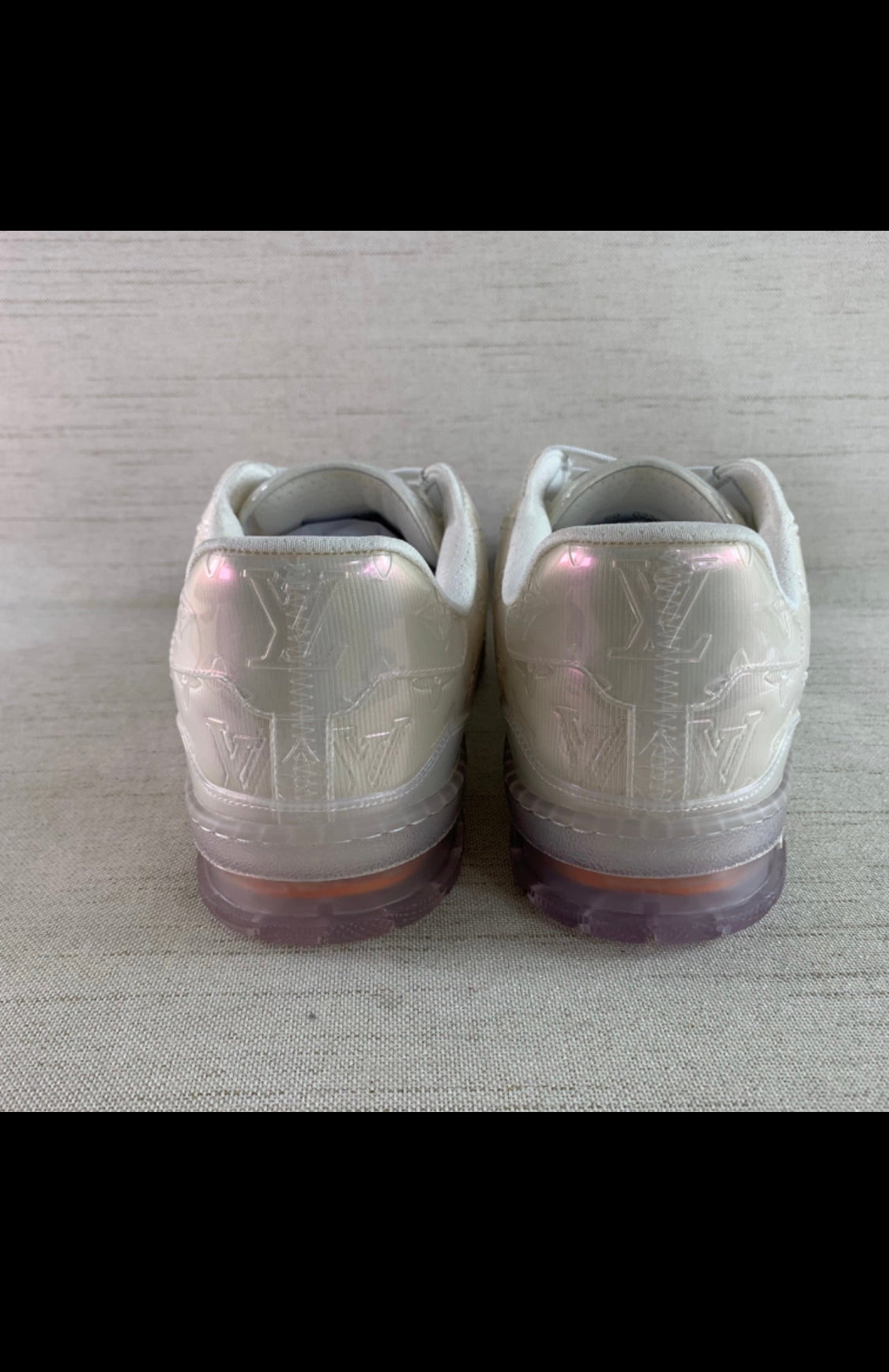 Sneakers Lv trainers transparent facture