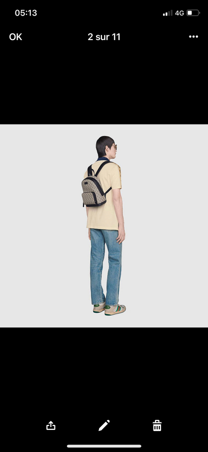Sac A dos Gg facture