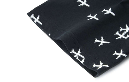 T shirt Lv aviateur noir
