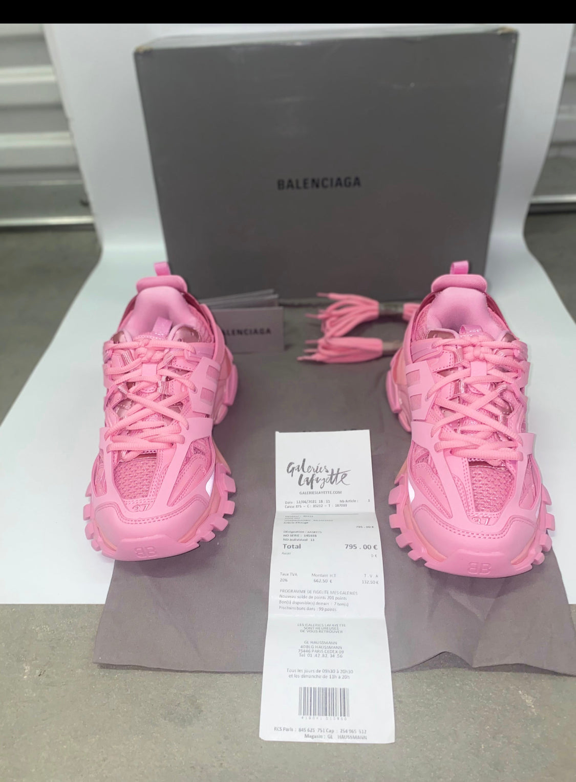 Blncg track pink facture