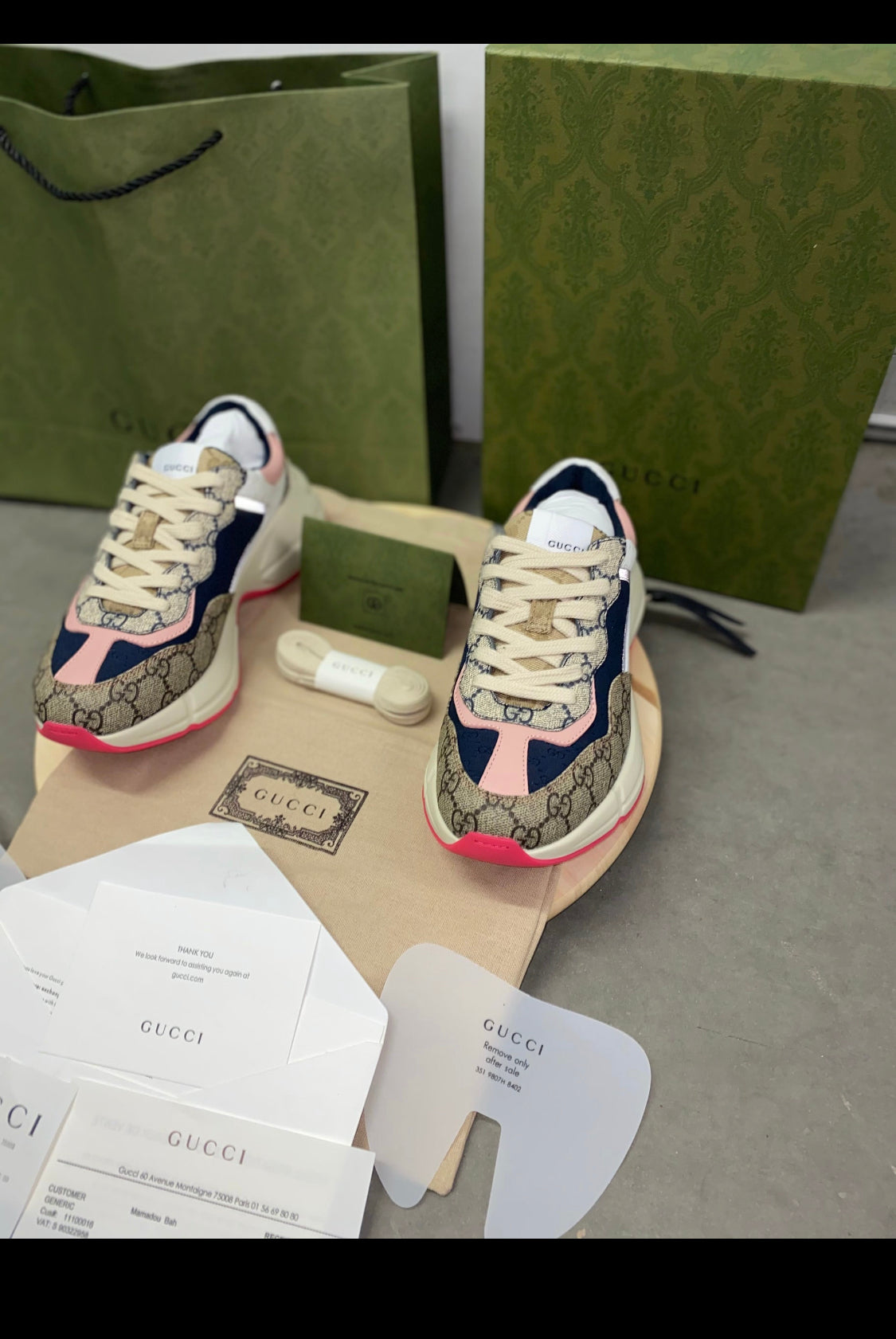 Gg Rython Sneakers rosa Rechnung