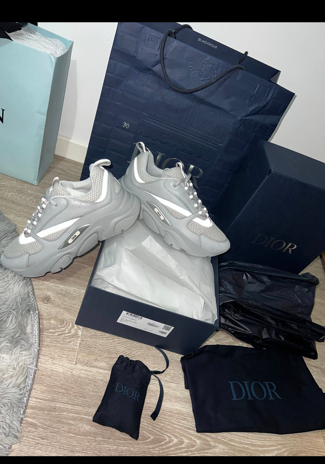 B22 calf mesh grey 2023 facture