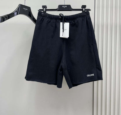 CLN schwarze Baumwollshorts