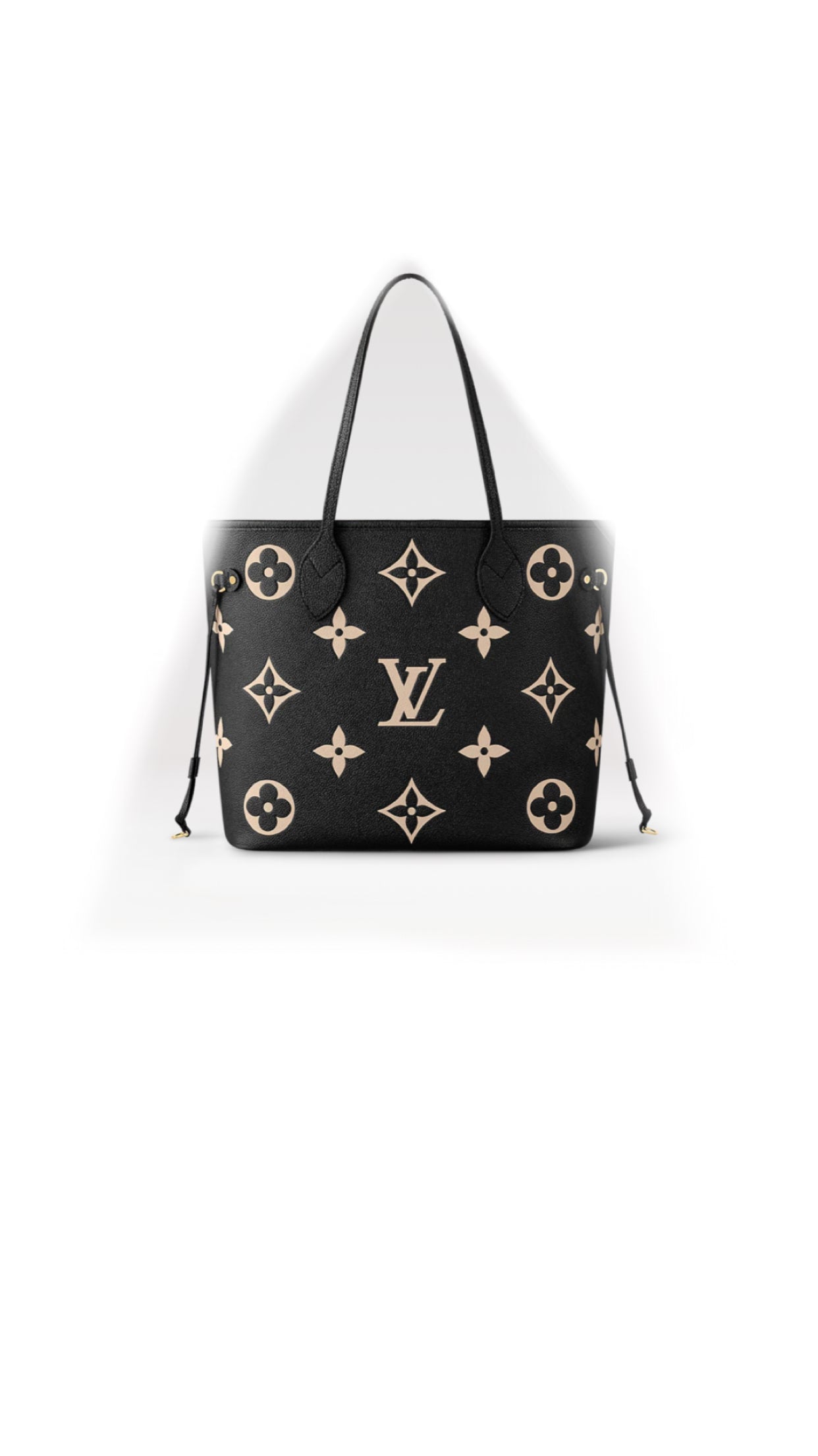 Sac Neverfull MM noir train on facture