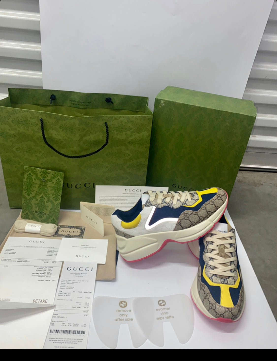 Sneakers Gg Rython facture