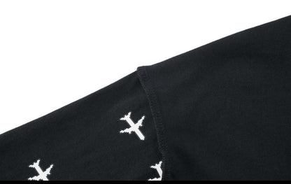 T shirt Lv aviateur noir