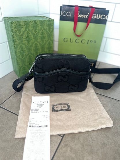 Sacoche Gg jumbo noir facture
