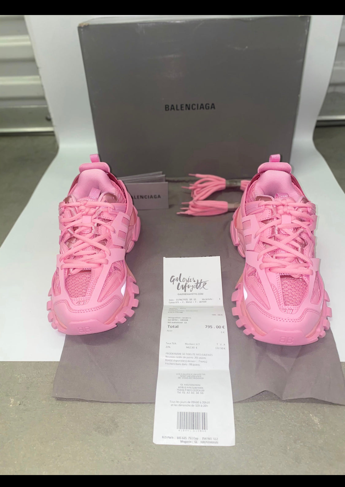 Blncg track pink facture
