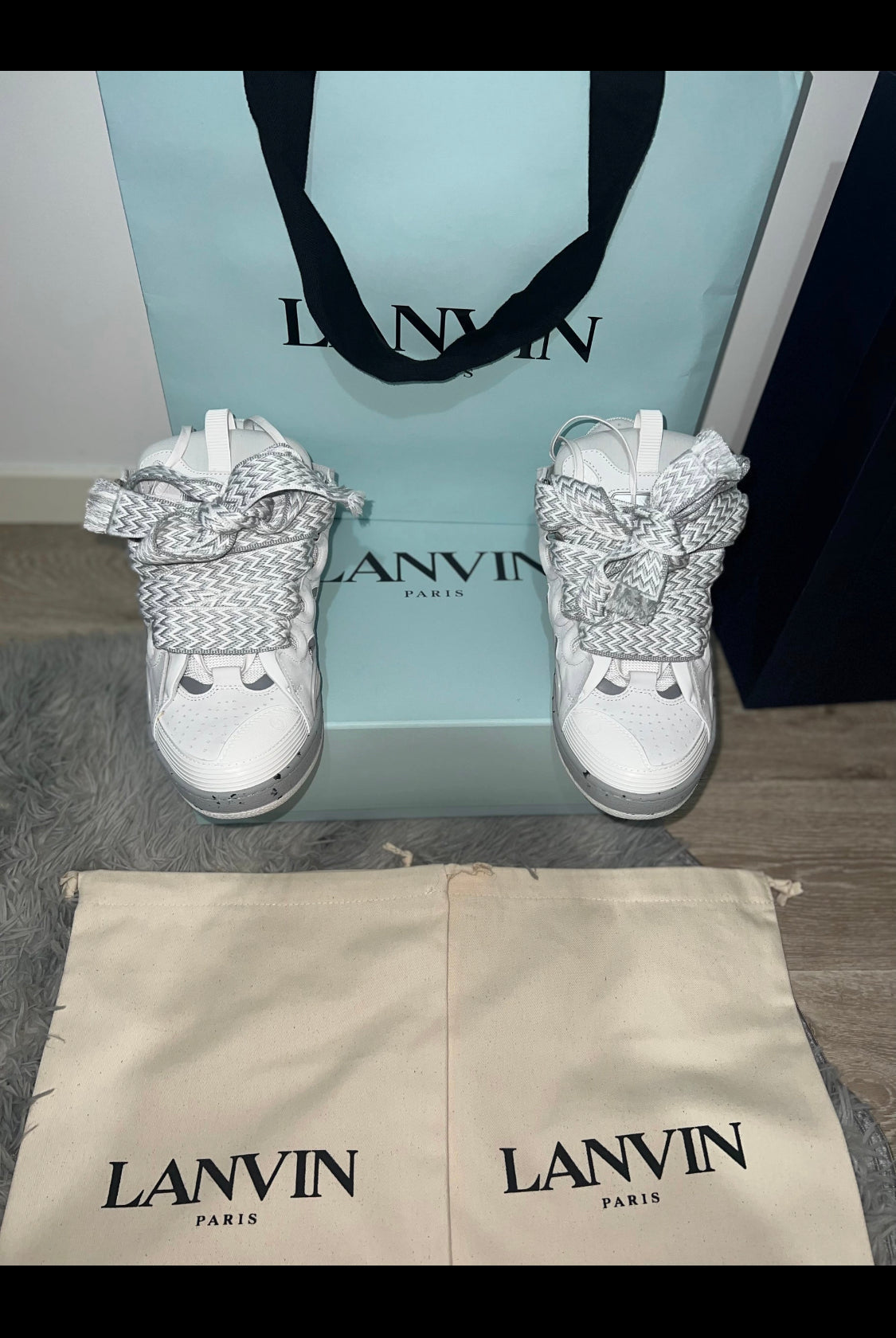 Sneakers Lanvin Grey  facture