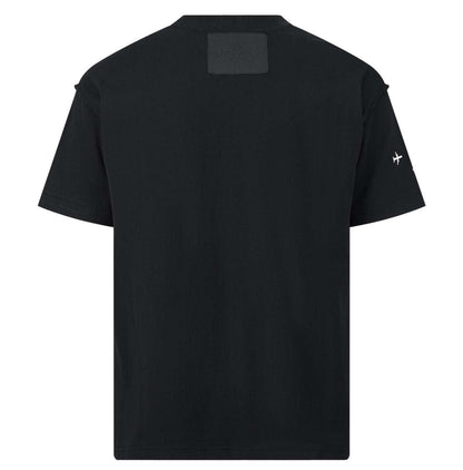 T shirt Lv aviateur noir