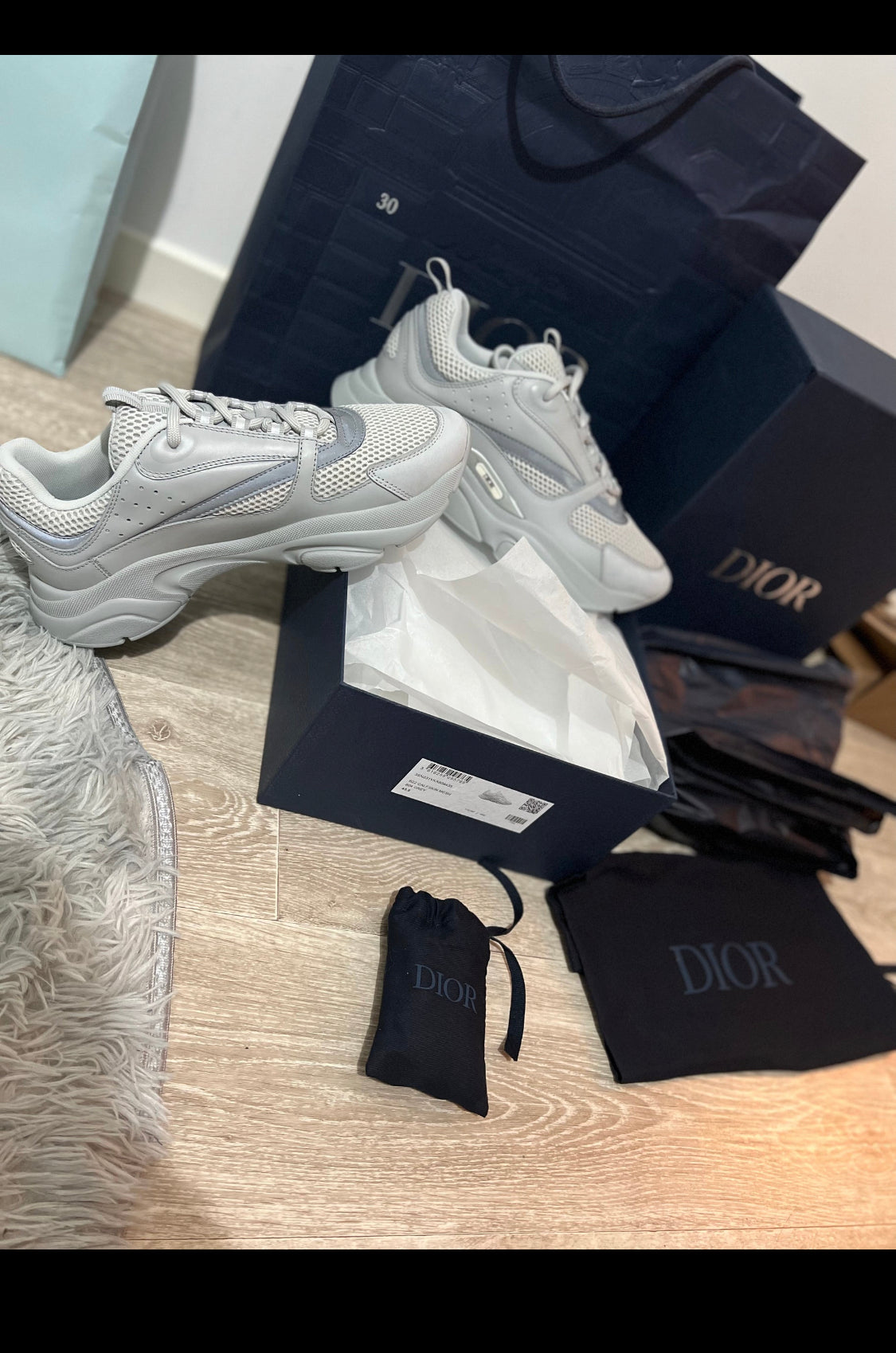 B22 calf mesh grey 2023 facture